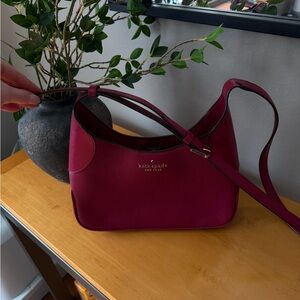 Kate Spade Burgundy hobo/Shoulder Bag